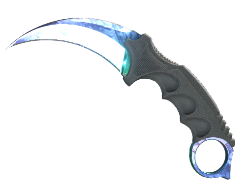 karambit-gamma-doppler-phase-1-factory-new.png Karambit | Gamma Doppler Phase 1 (Factory New) - Imagem 1