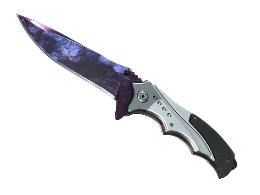 nomad-knife-doppler-black-pearl-factory-new.png Nomad Knife | Doppler Black Pearl (Factory New) - Imagem 1