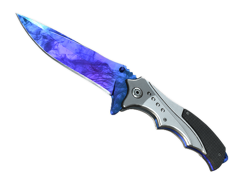nomad-knife-doppler-sapphire-factory-new.png Nomad Knife | Doppler Sapphire (Factory New) - Imagem 1