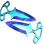 Shadow Daggers | Doppler Sapphire (Factory New)