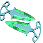 Shadow Daggers | Gamma Doppler Emerald (Factory New)