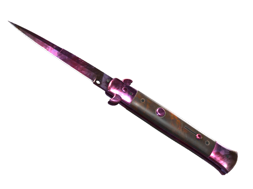 stiletto-knife-doppler-phase-2-factory-new.png Stiletto Knife | Doppler Phase 2 (Factory New) - Imagem 1